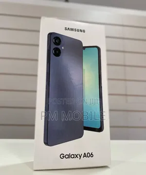 New Samsung Galaxy A06 128 GB Black