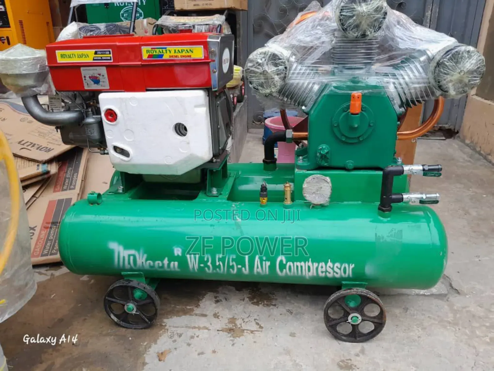 Mining Air Compressor With 24hp Engine