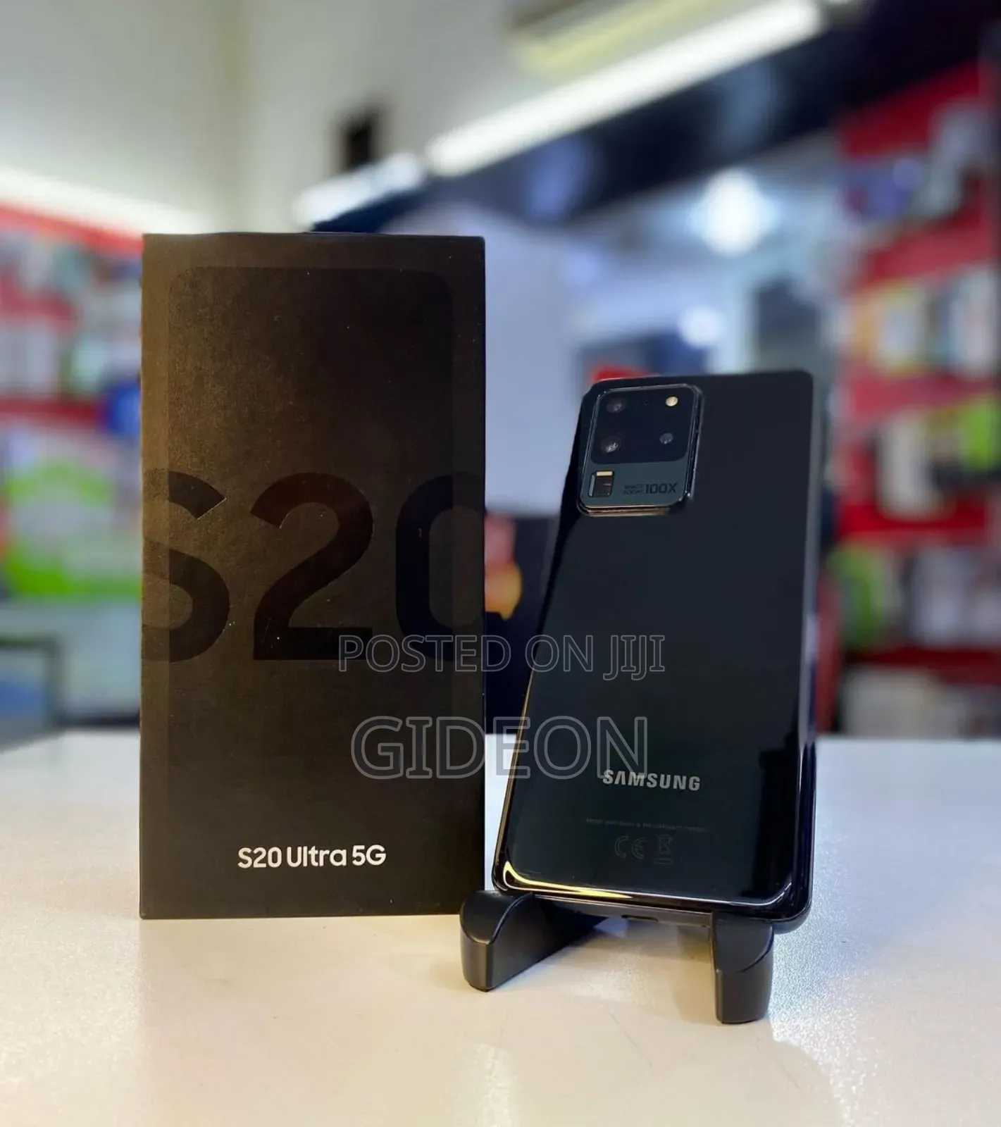 New Samsung Galaxy S20 Ultra 5G 128 GB Black