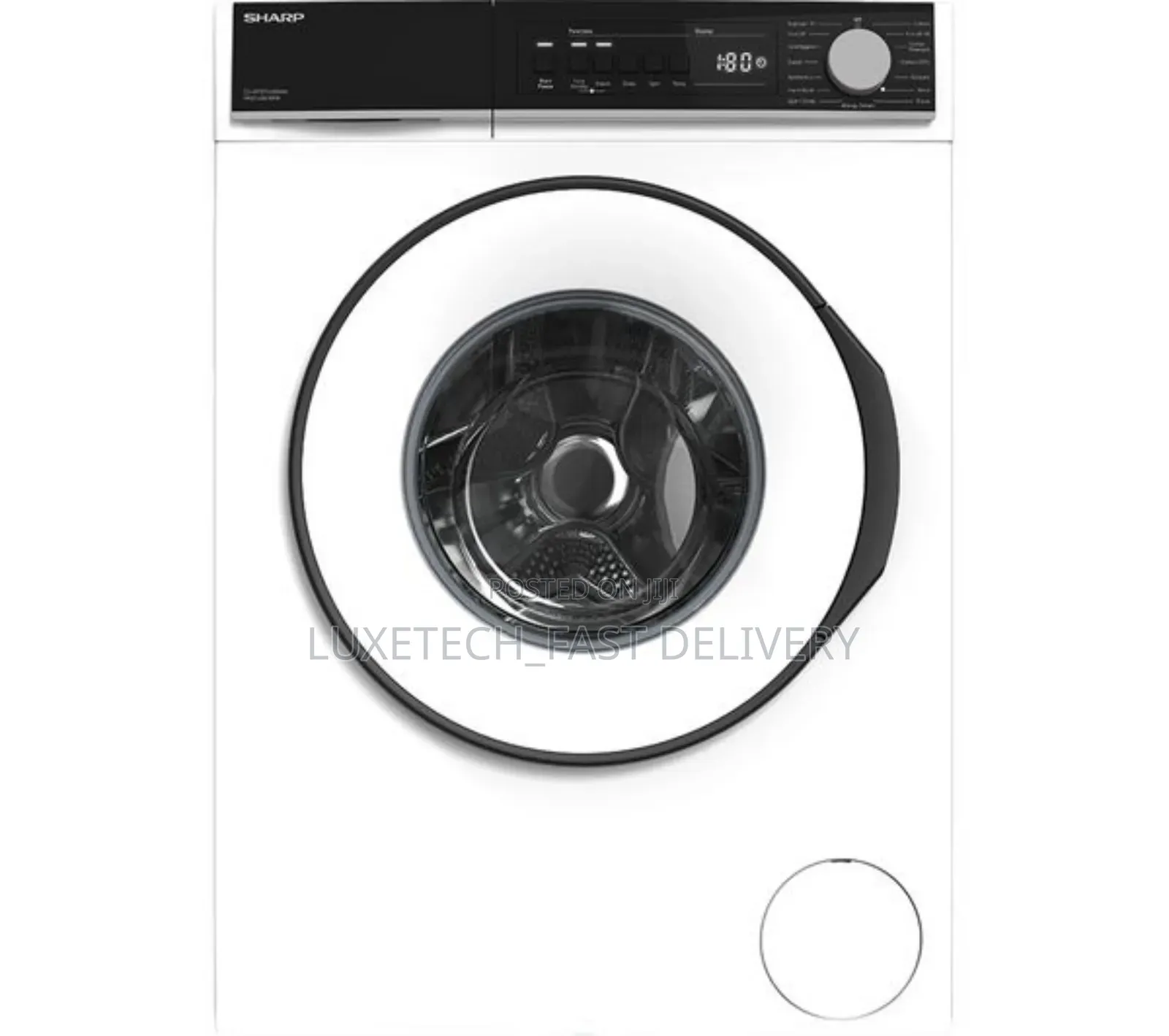 Sharp Washing Machine 9kg Automatic Front Loader