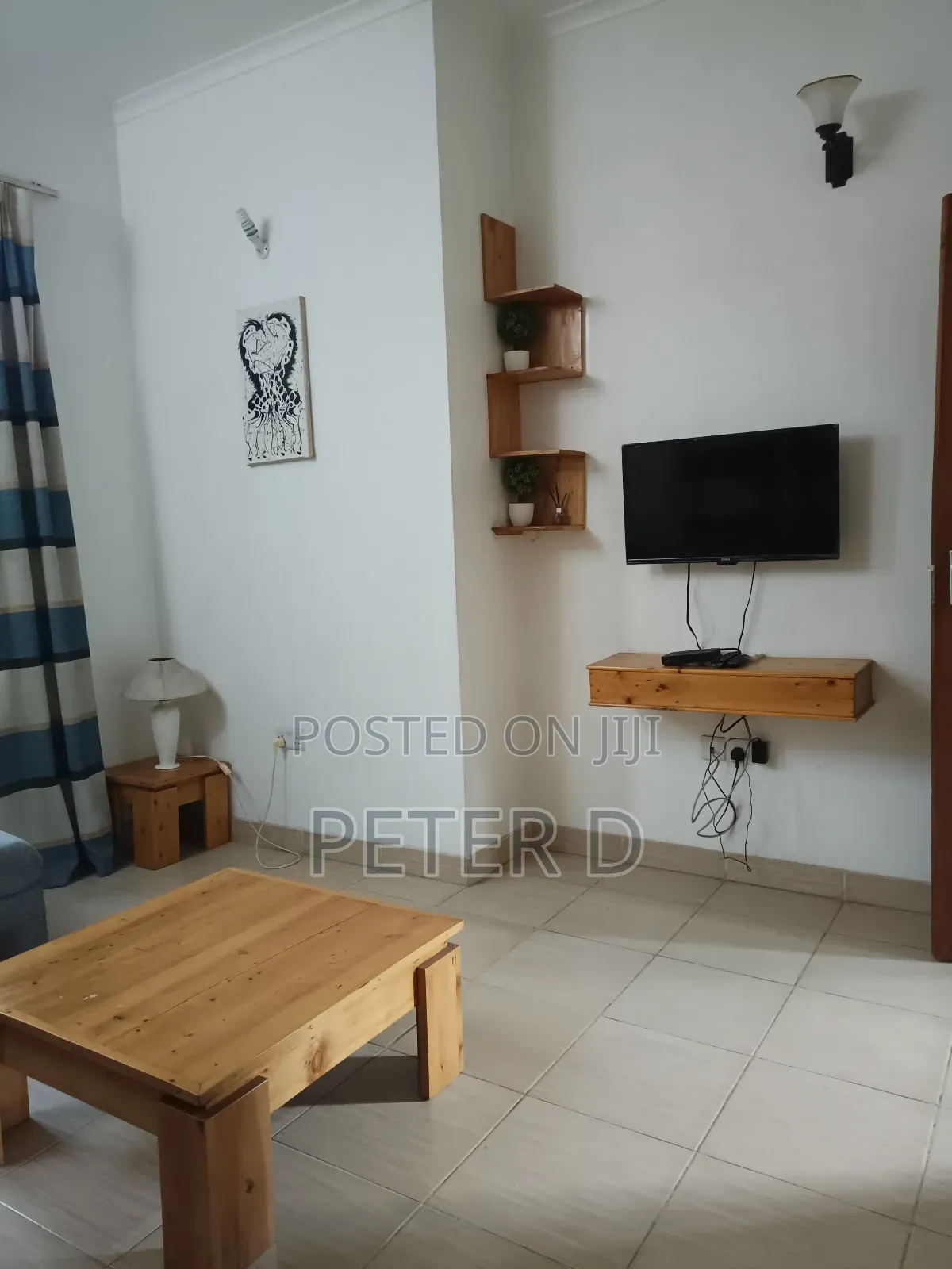 Furnished 1bdrm Apartment in Mikocheni for rent