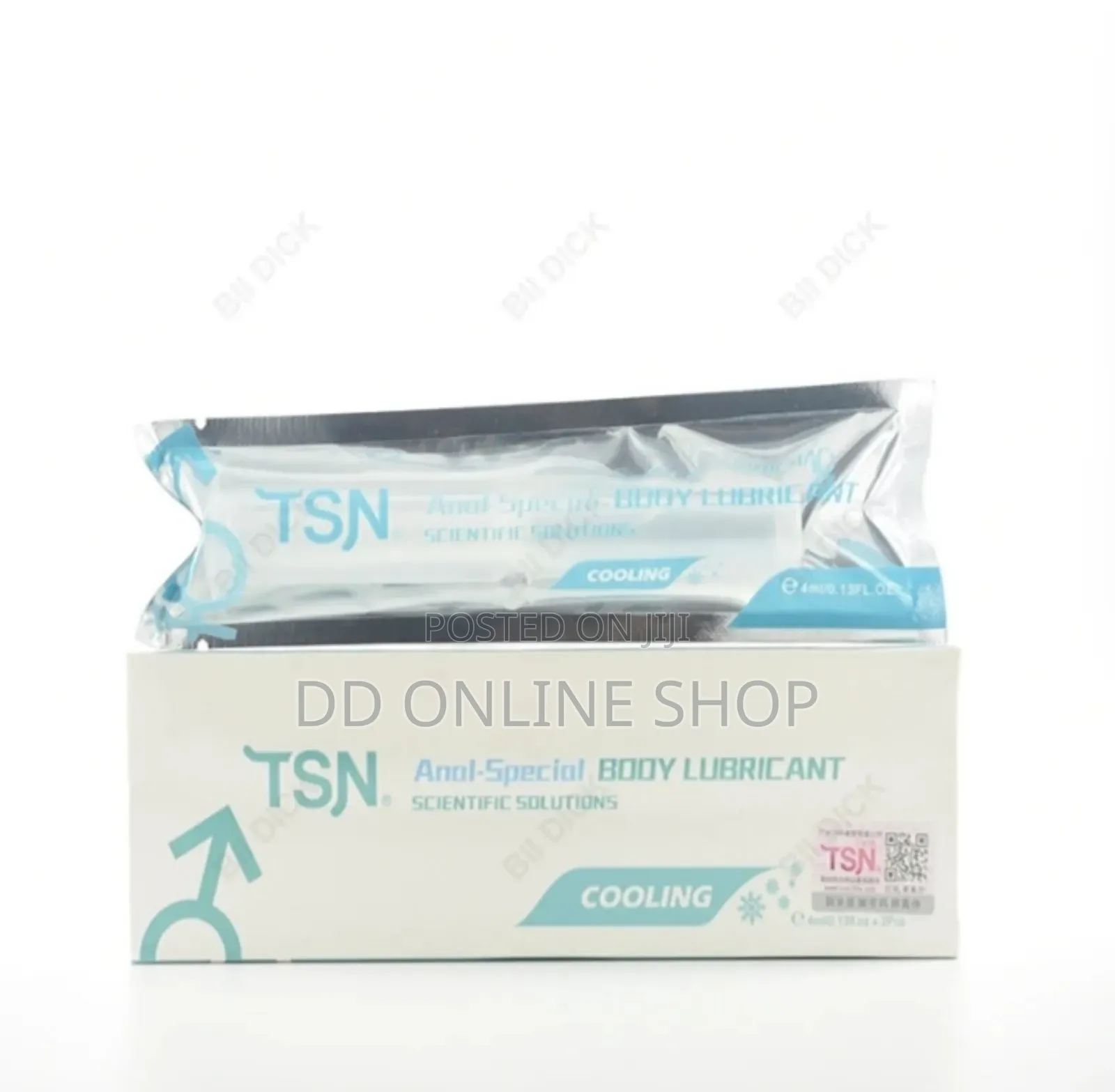Anal Analgesic Sex Lubricant Water Based Cooling Lube