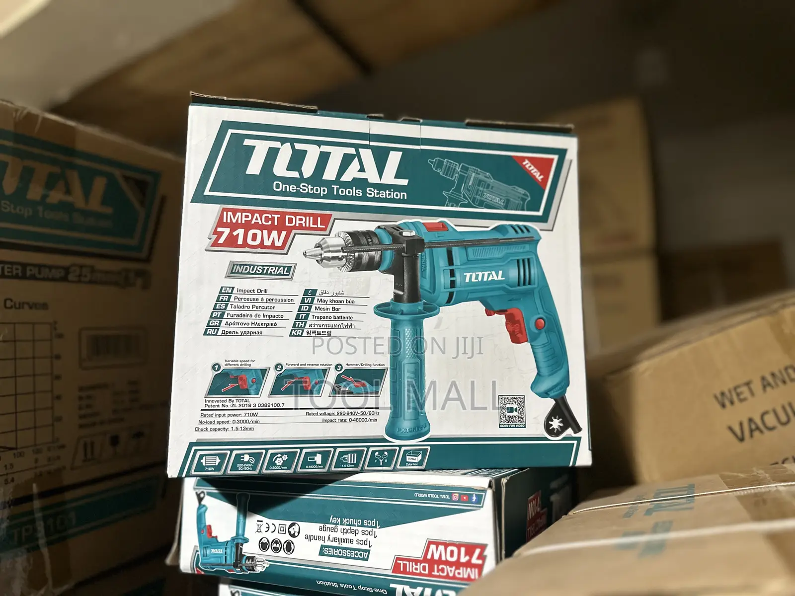 Total Electric Drill 710w TG107136