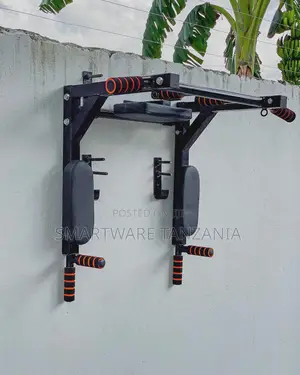 Wall Mount Multi-handle Pull-up Bar Wall Mounted Dip Station