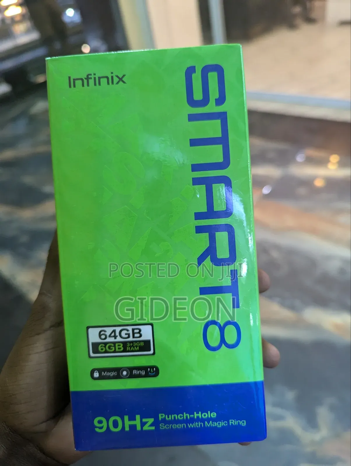New Infinix Smart 8 64 GB Black