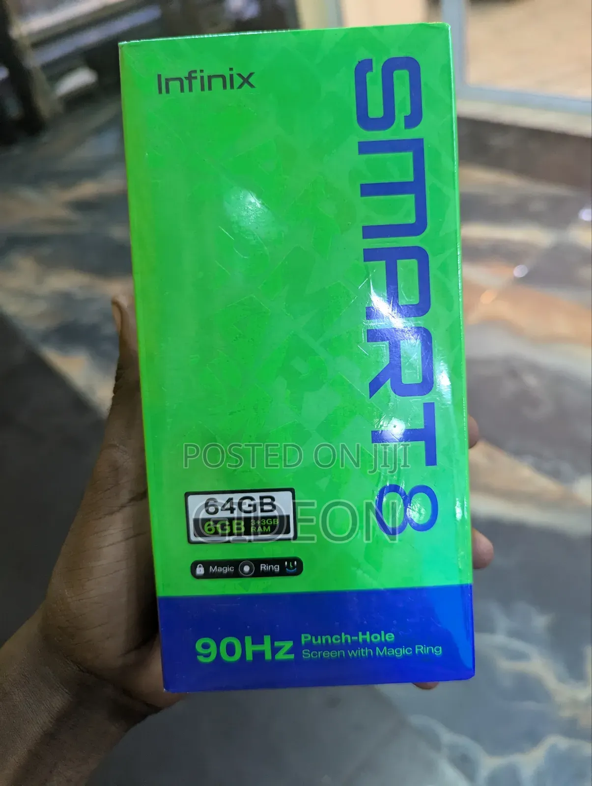New Infinix Smart 8 64 GB Black
