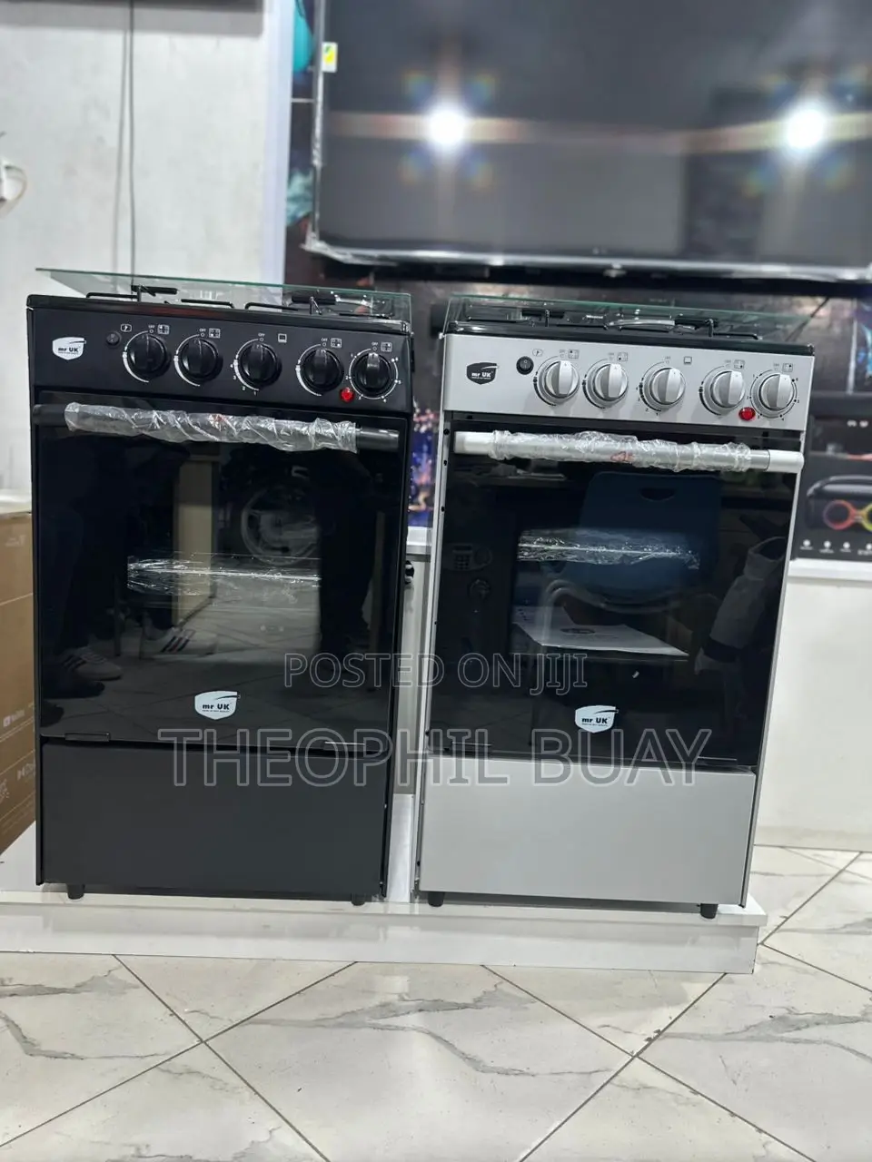 Mr UK Cookers Uk-5055g3e1 (Black/Silver) Features: Size