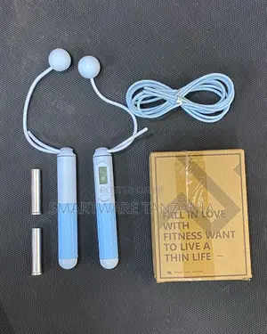 Adjustable Length Weighted Rope Digital Display For Fitness