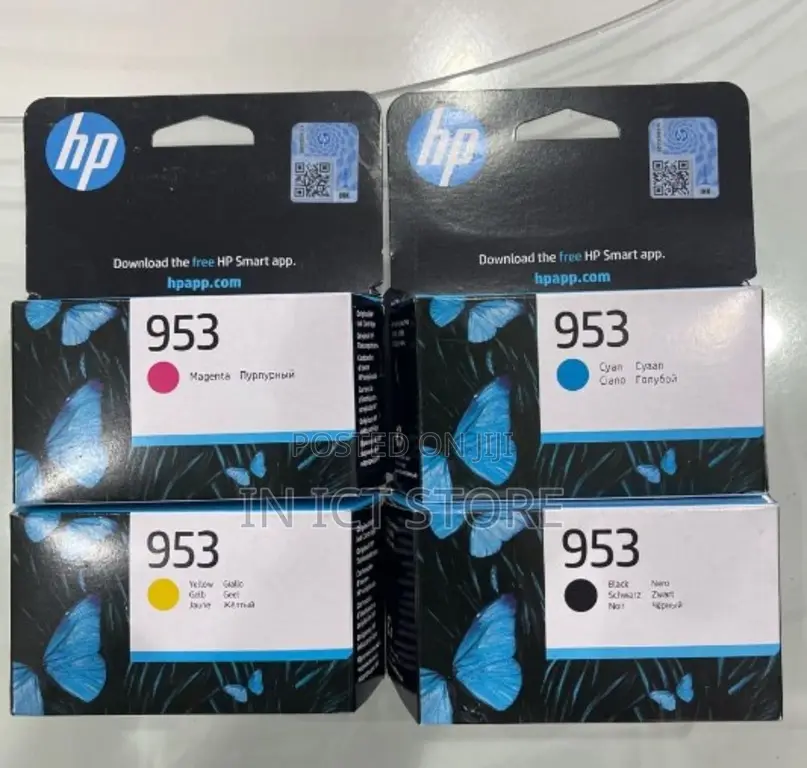 HP953 Original C/M/Y/K Ink Cartridges for Officejet Pro 77