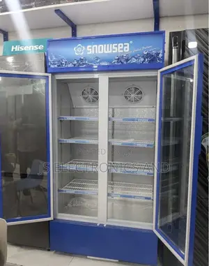 SNOWSEA SHOWCASE Double Door 550 Liter