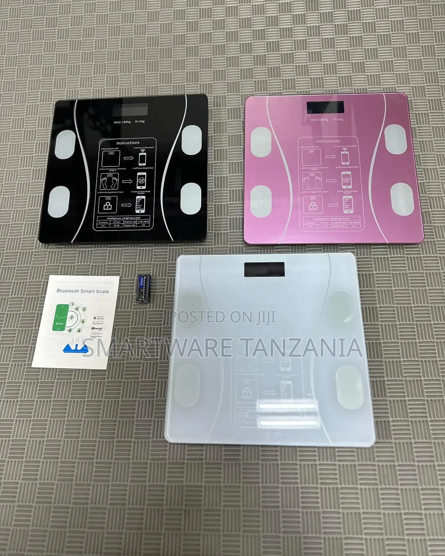 Scale For Body Weight, Digital Bathroom Scale BMI Weighing