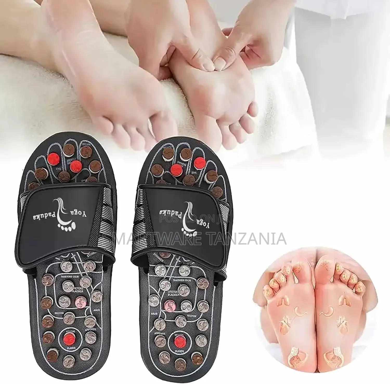 Slippers For Full Body Blood Circulation Natural Slippers