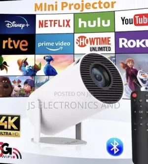 Mini Project Smart Projector UHD Ina Support Bluetooth