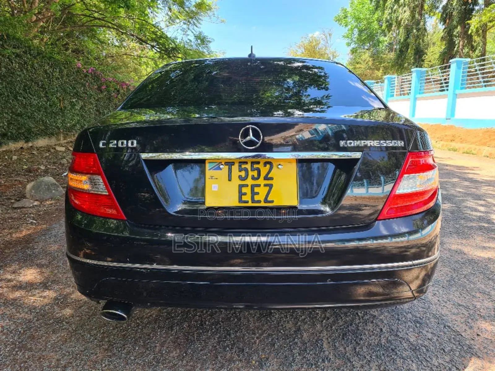 Mercedes-Benz C200 2008 Black