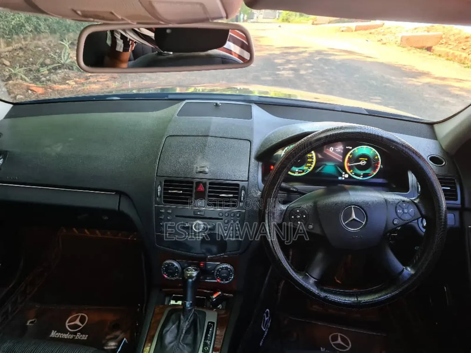 Mercedes-Benz C200 2008 Black