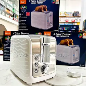 2-slice Pop-up Toaster | Dust Cover Slide Out Crumb Tray