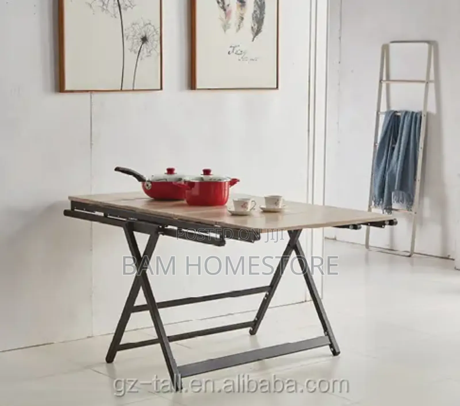 Multifunctional Transformable Foldable Table