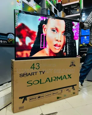 Solarmax 43 Inches Smart TV With Bluetooth