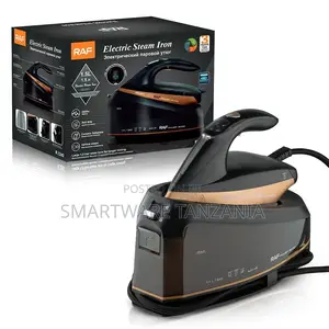 Steam Iron For Clothes - Heat Nonstick Ceramic Sole Plate
