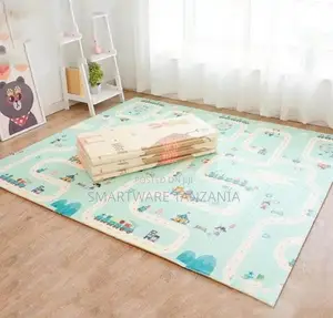 Game Area Rug, Baby Crawling Mats Soft, Thick Flannel Carpet