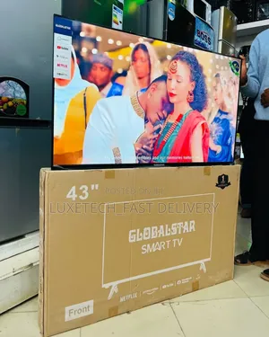 Global Star 43 Inches Smart TV Frameless