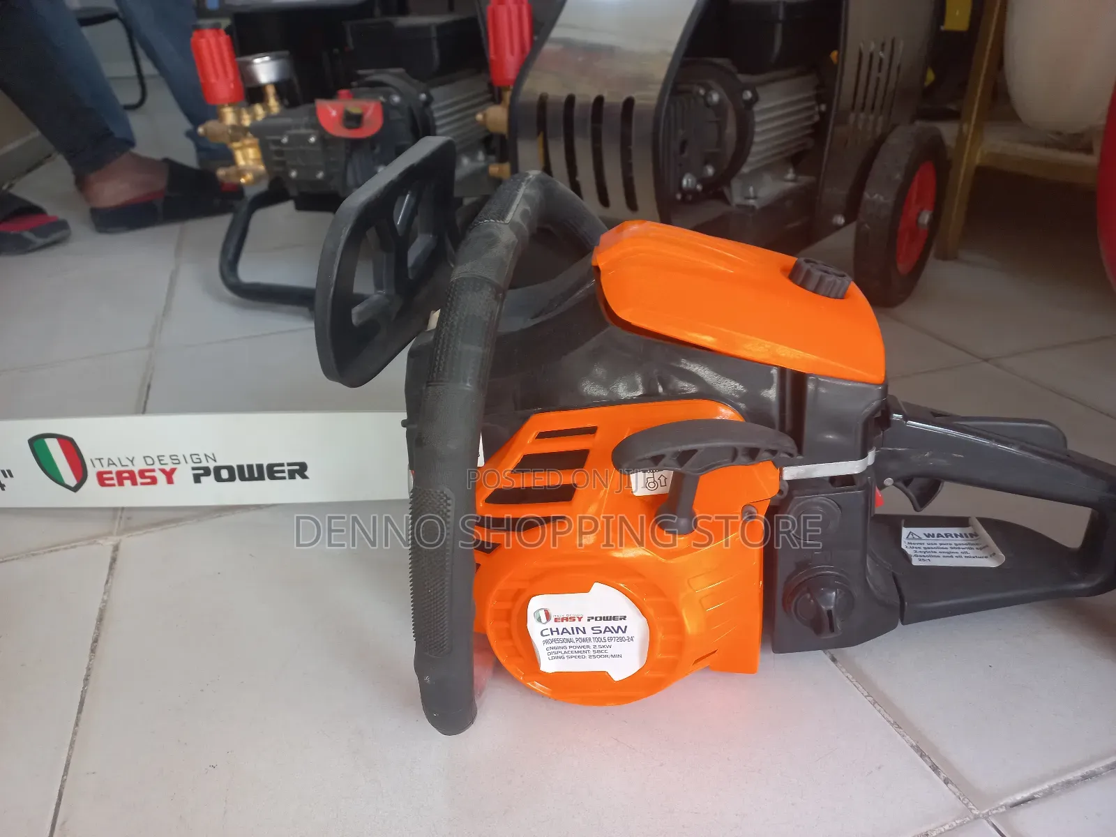 Electric Chain Saw Easy Power 24"Inches(Chainsaw Ya Umeme)