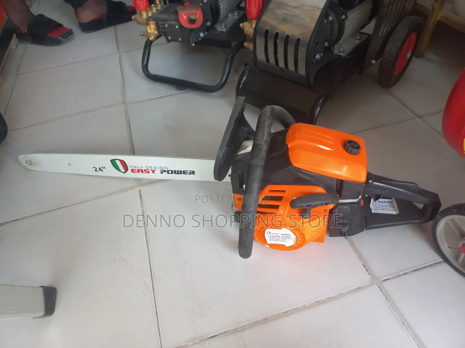 Electric Chain Saw Easy Power 24"Inches(Chainsaw Ya Umeme)