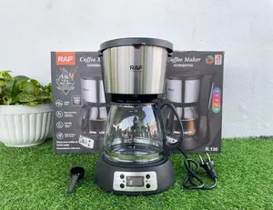 12 Cup Programmable Drip Coffee Maker With 3 Brew Options