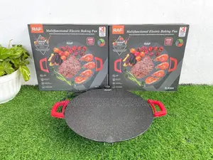 BBQ Grill Pan, Non Stick Grill Pan With Anti Scalding Handle