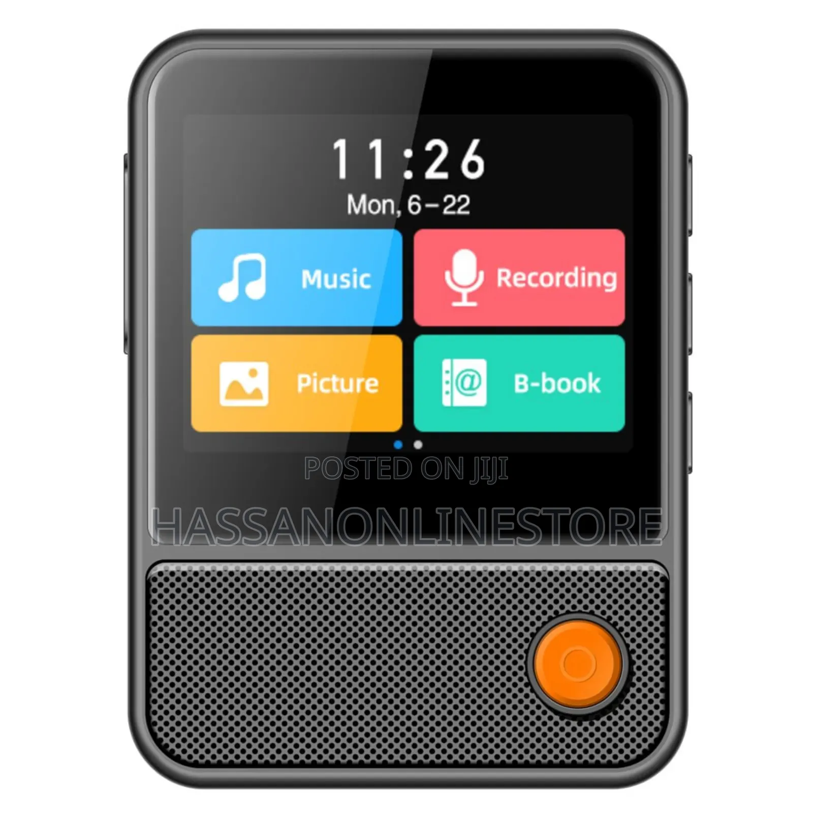 Porodo Soundtec Tunepod Speaker With MP3 Player, FM Radio