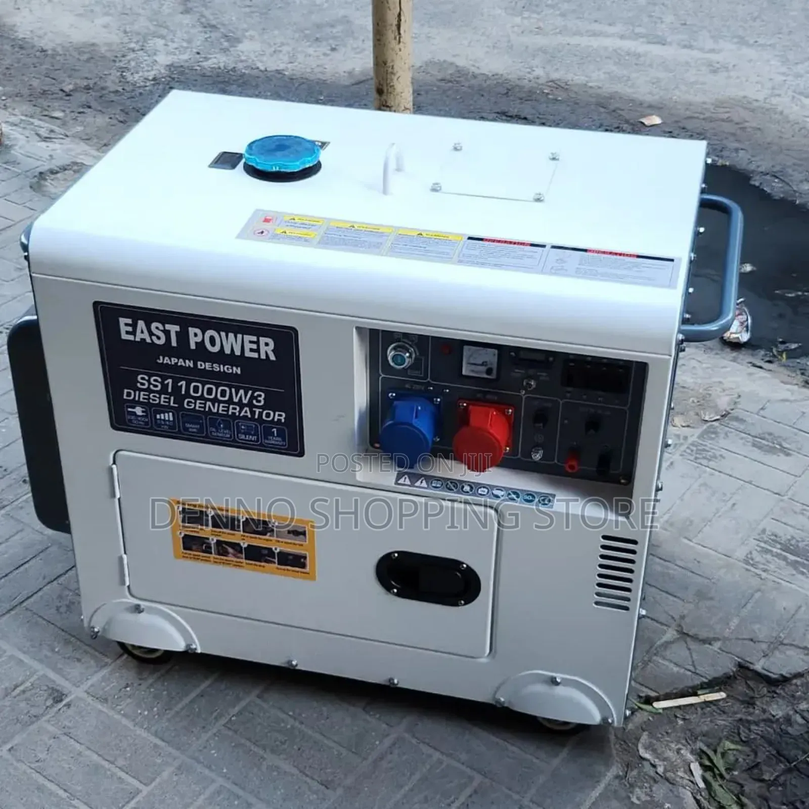 White East Power 3phase Silent Generator Kva 5.5