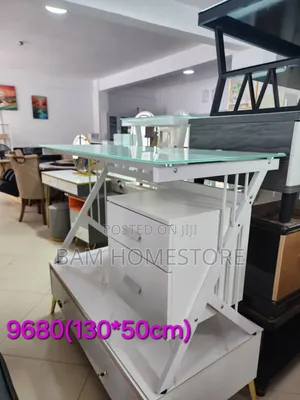 Classic Table With Shelves (130*50 Cm)