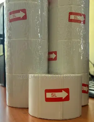 Barcode Label Sticker 50MM*25MM, 1200 Labels Per Roll