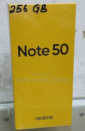 New Realme Note 50 128 GB Black