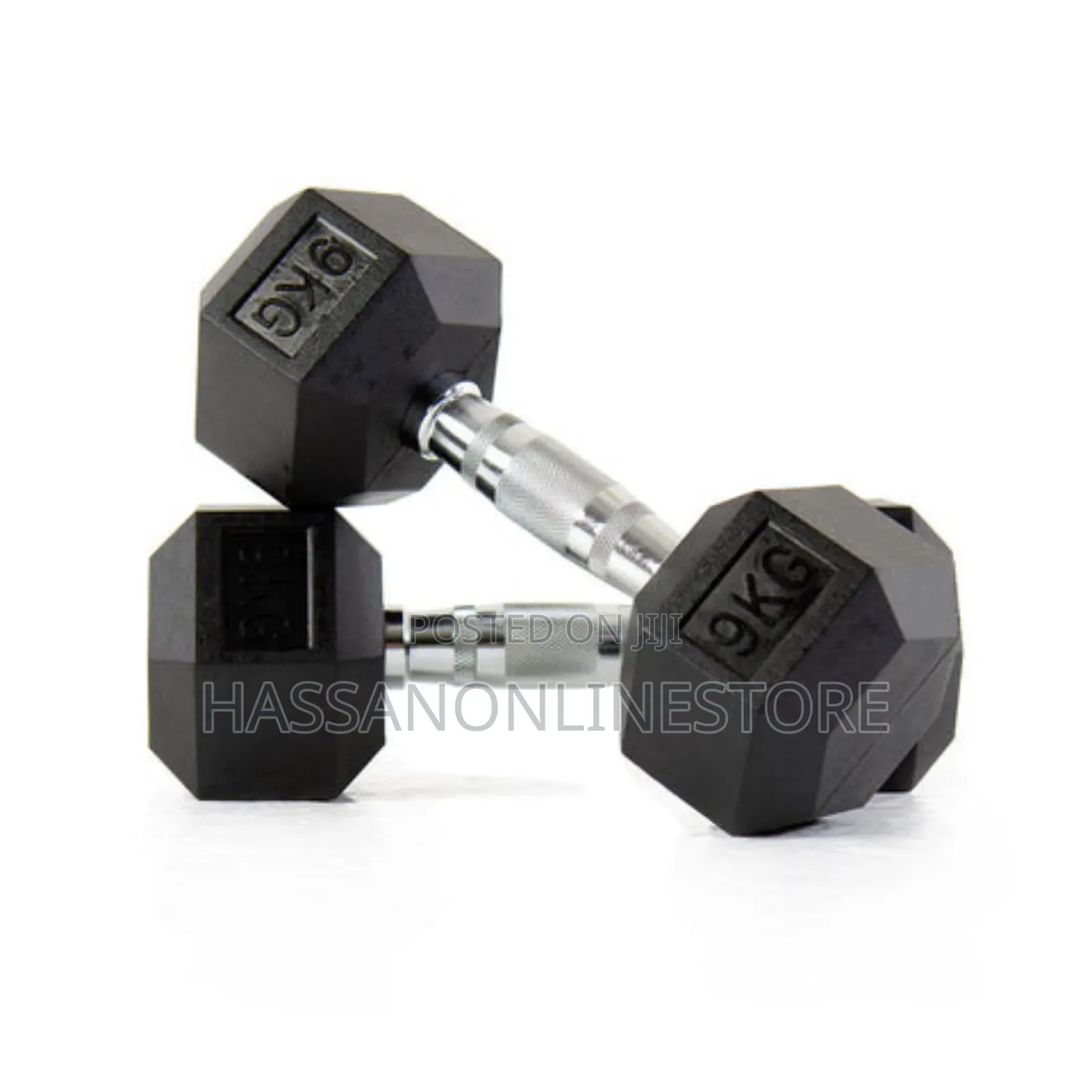 Fitness Hex Dumbbell 9KG