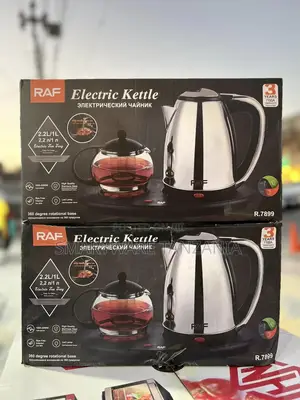 RAF Electric Kettle Set Steel Kettle With Auto Shut Off