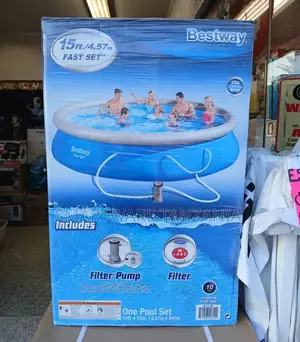 Bestway 15" Fast Set Above Ground Swimming Pool With Pump