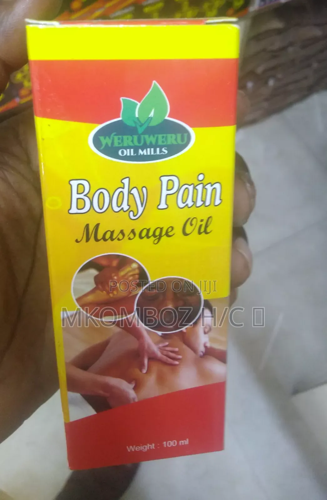 Super Ganzi Body Pain Massaage Oil