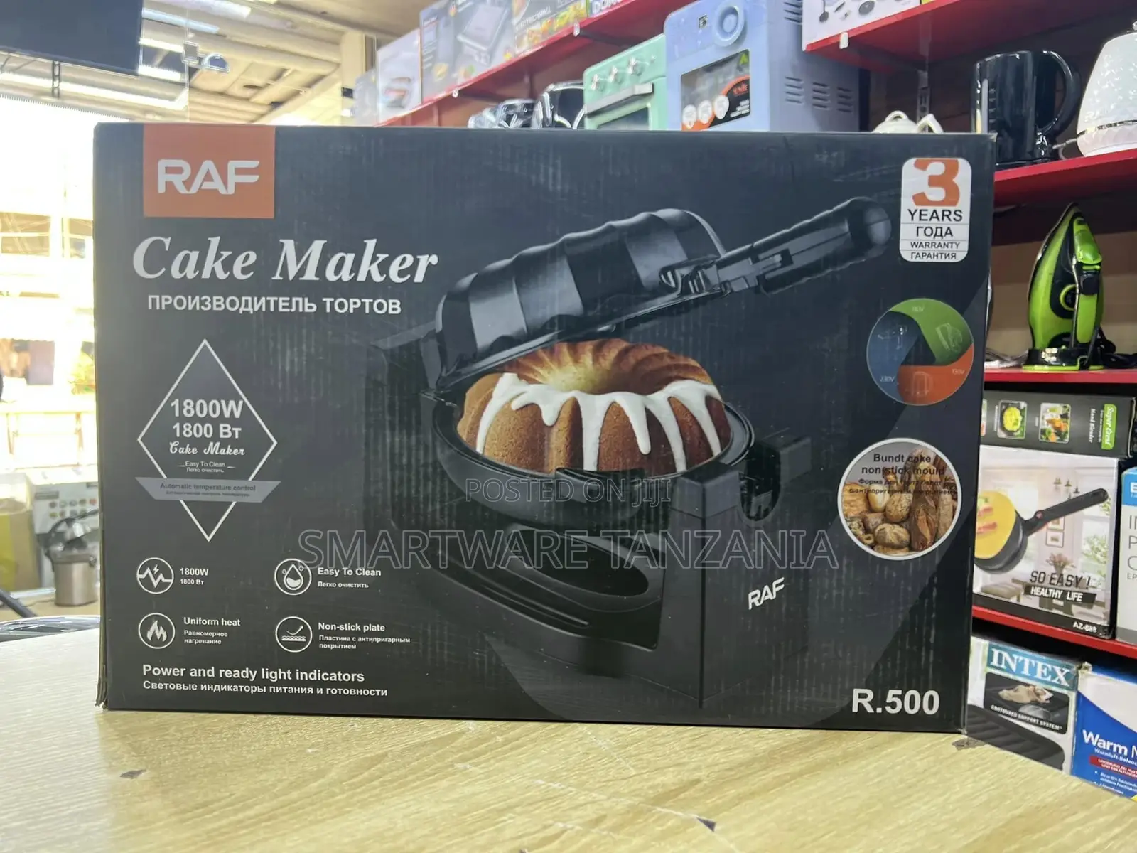 Mini Bundt Maker Electric Cake Maker, Non-stick Surface