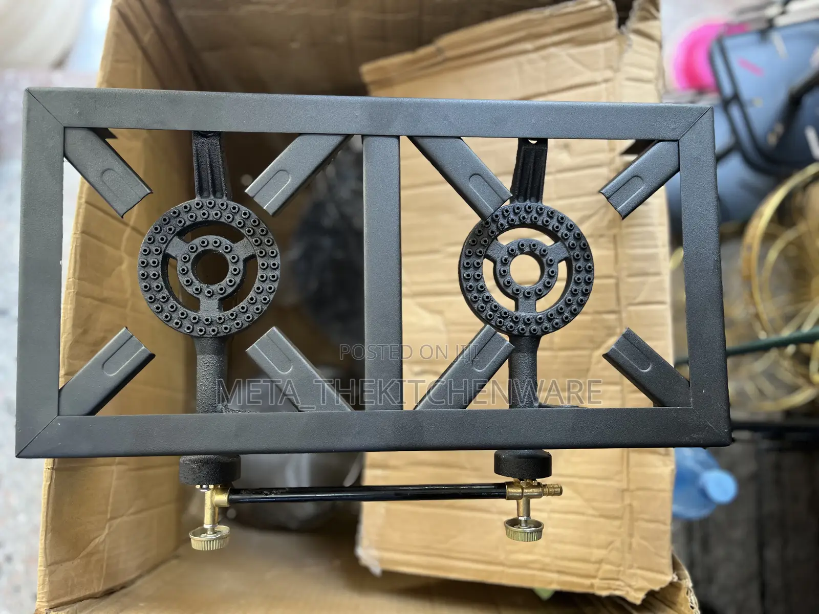 Super Kitchen Gas Stove 2 Plate