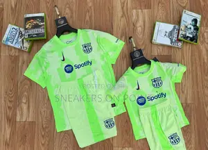 Barcelona Kids Third JERSEY Available (1~15yrs)
