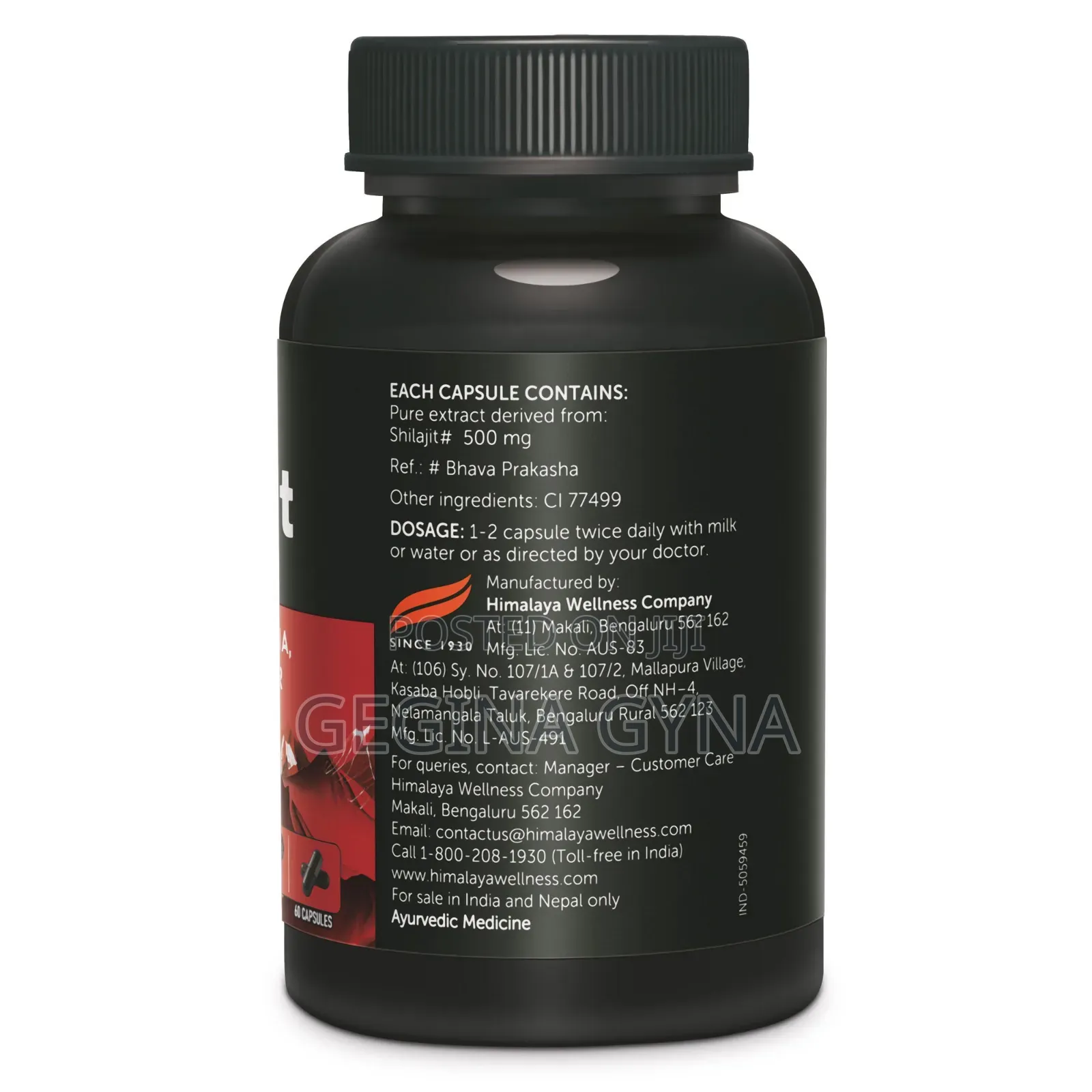 Sale Offer Shilajit Capsules (Vidonge)