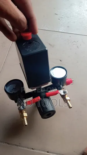 Air Compressor Pressure Switch Regulator With Gauges