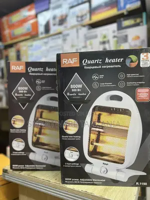 Fan Heater 2000W 2 Heat Settings With Thermostat