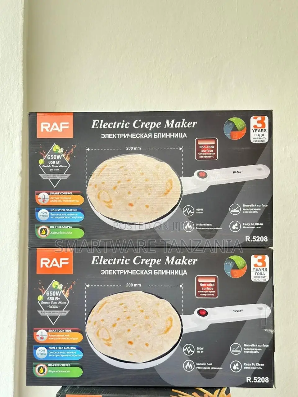 Electric Pancake Crepe Maker 45CM Non-stick Hot Plate