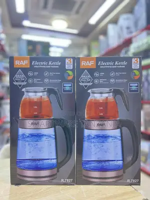 2-liter Electric Kettle Borosilicate Glass Kettle + 0.8-lite