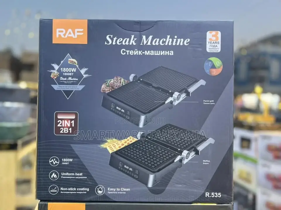 Electric Grill | Non-stick Coating | LED Temperature Control
