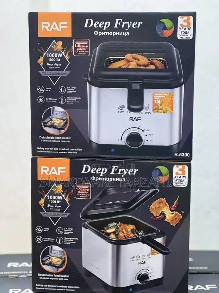 Electric Deep Fryer, Electric Fryer Stainless Steel 1000W