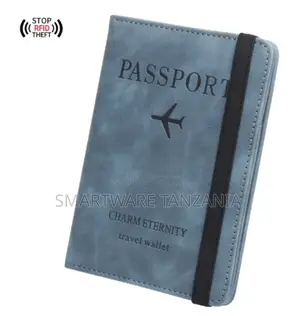 Passport Holder Cover, PU Leather Travel Wallet Case