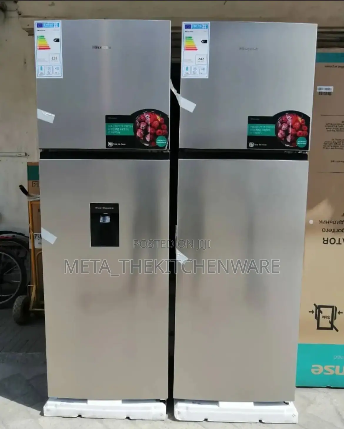 Hisense Refrigerator 247L(H321ti and H321ti-Wd)